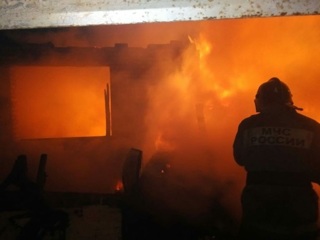 В Омской области во время пожара погибли многодетная мать и двое детей