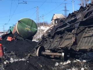 СК начал проверку после крушения на железной дороге под Сызранью