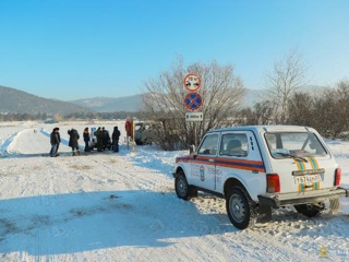 В Улан-Удэ закрывается единственная ледовая переправа
