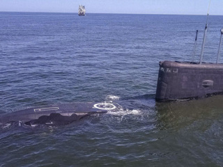 Российские подлодки устроили дуэль на торпедах