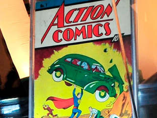 Комикс, где впервые появился Супермен, продали за миллионы долларов