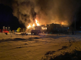 В Якутии на пожаре погибли две женщины и двое маленьких детей