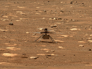 На Марсе взлетел первый вертолёт