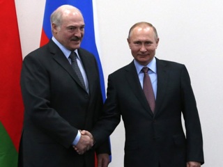 Названа главная тема переговоров Путина и Лукашенко