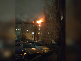 Пожар в центре Москвы потушен