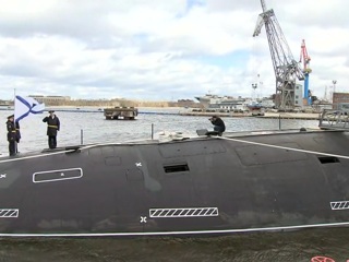 Атомная подлодка Казань вошла в состав ВМФ России