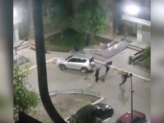 Покушение на убийство со стрельбой в Тюмени попало на видео