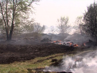 По фактам пожаров в Тюменской области возбуждено 10 уголовных дел