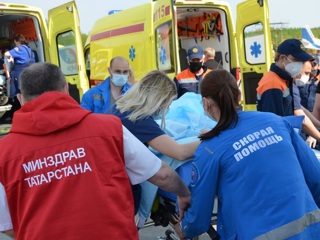 В Минздраве РТ рассказали о состоянии пострадавших при стрельбе в школе Казани