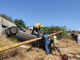 В Керчи водитель погиб после столкновения с попутной машиной