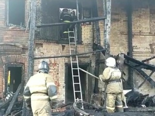 На пожаре в Перми погибли дети