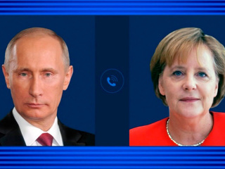 Путин и Меркель поговорили о Северном потоке-2