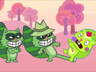 Суд запретил ссылки на мультсериал Happy tree friends