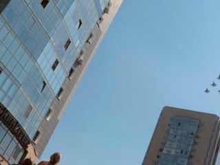 Стрижи поздравили Кузбасс с 300-летием