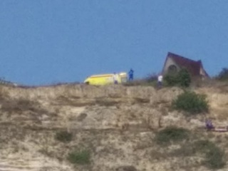 В Крыму спасли женщину, сорвавшуюся с обрыва
