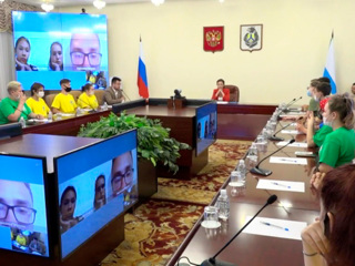 Новости на России 24. Анна Кузнецова с рабочей поездкой в Хабаровске