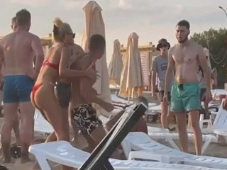 Массовое побоище на самарском пляже попало на видео