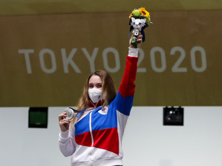 Анастасия Галашина открывает счет медалям российских спортсменов на Играх в Токио