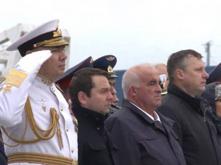 Костромской губернатор участвовал в смотре парада Северного флота