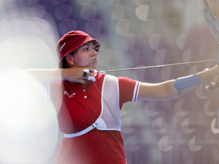 Елена Осипова вышла в финал в стрельбе из лука
