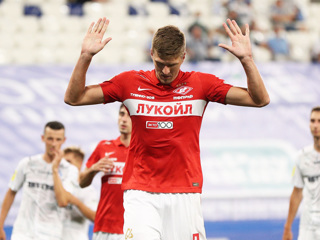 Соболев признан футболистом месяца в чемпионате России