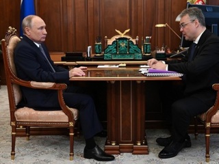 Путин в Кремле принял главу Ставропольского края