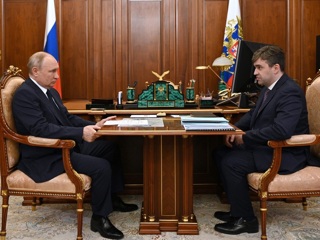 Путин в Кремле принял губернатора Ивановской области