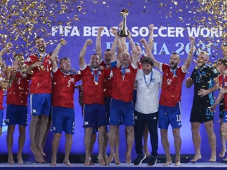 Собянин поздравил "пляжников" с победой на чемпионате мира