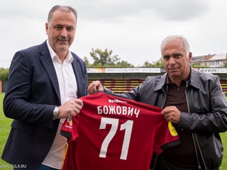 Божович вновь стал главным тренером тульского "Арсенала"