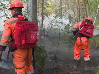 Смог от лесных пожаров накрыл Екатеринбург