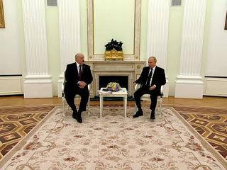В Кремле началась встреча Путина и Лукашенко