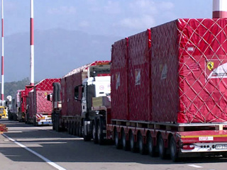 В Сочи прибыло более 200 тонн "королевских" грузов Формулы-1