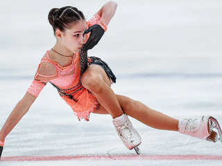 Акатьева заняла первое место в короткой программе чемпионата России