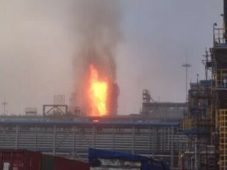 Взрыв газа на Амурском ГПЗ: возгорание ликвидировано
