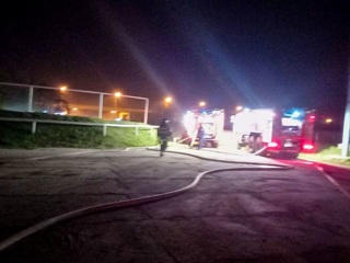 Пожар на территории нефтебазы в Подмосковье потушили