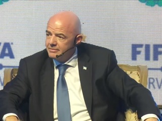 Инфантино переизбран на пост президента FIFA
