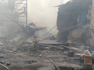 Пожар на пороховом заводе в Рязанской области потушен