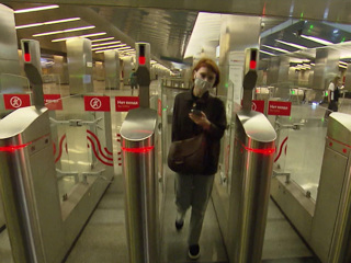 Разгуливавшие по путям пассажиры остановили поезд столичного метро