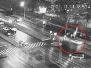 В Москве машина сбила ребенка на пешеходном переходе