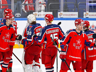Хоккеисты ЦСКА вышли вперед в серии со СКА