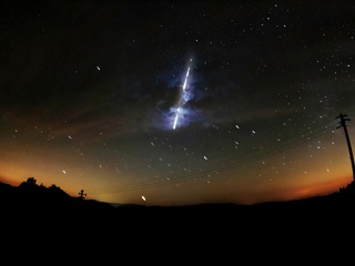 Ученые оценили опасность ночного метеорита