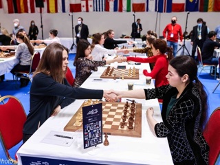 Российские шахматистки стали чемпионками Европы в седьмой раз