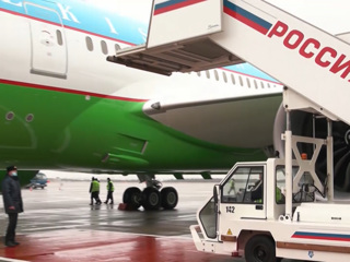 Трап Россия к Узбекистану: для Путина и Мирзиеева сделали ручки