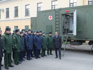 Орловская область получила военную установку для выработки кислорода
