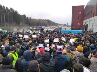 Попасть в Евросоюз: беженцы в Белоруссии протестуют против депортации в Ирак