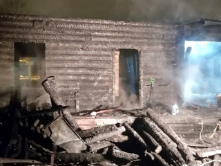 Двое малолетних детей погибли при пожаре под Вологдой