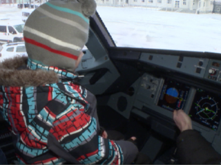 6-летний житель Екатеринбурга стал командиром самолета