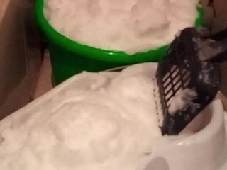 Из-за отсутствия воды жители Перми вынуждены топить снег