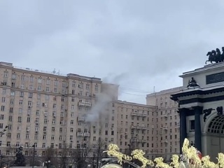 Пожарные потушили возгорание на Кутузовском проспекте в Москве