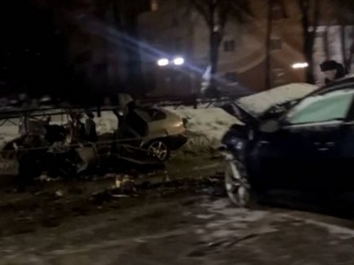 Камера зафиксировала момент смертельного ДТП в Подольске